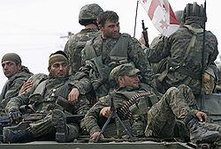 США признали, что грузинские войска появились в Южной Осетии первыми. Загружается с сайта Ъ