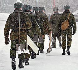 Российским военным в Арктике придется решать новые для себя задачи. Фото: Сергей Шахиджанян/Коммерсантъ. Загружается с сайта Ъ