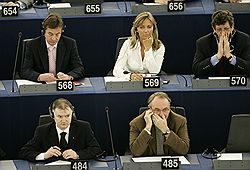 Европейские парламентарии предпочли умолчать об итогах аудиторской проверки их жизнедеятельности. Загружается с сайта Ъ
